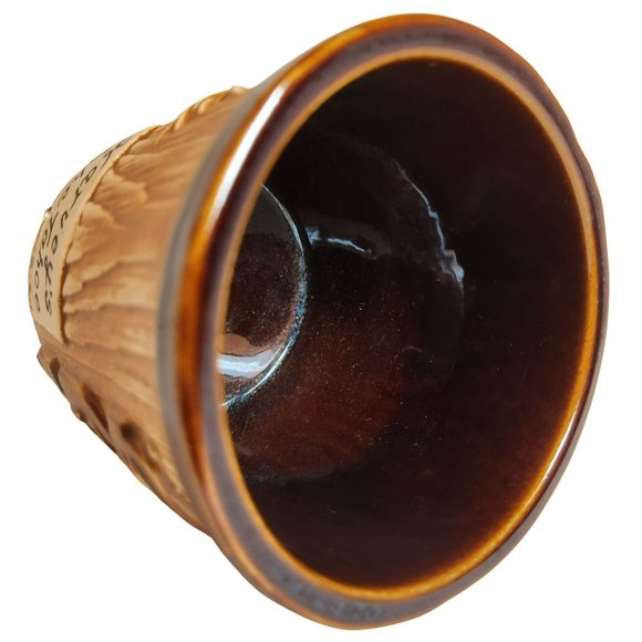 Harvey's Lake Tahoe Tiki Bucket Mug Vintage 1960s OMC Otagiri Japan Label 3D - Picture 8 of 9